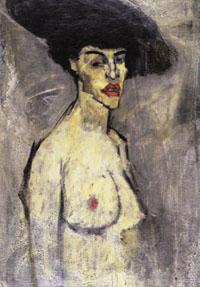 Amedeo Modigliani Nude with a Hat (recto) Germany oil painting art